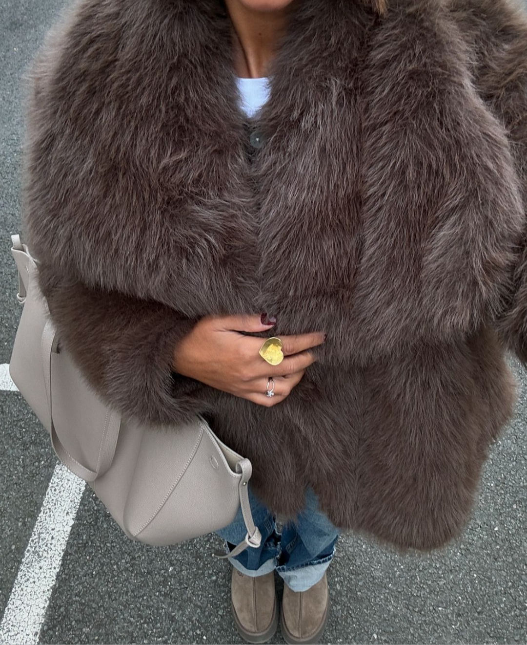Kataleya Faux Fur Coat