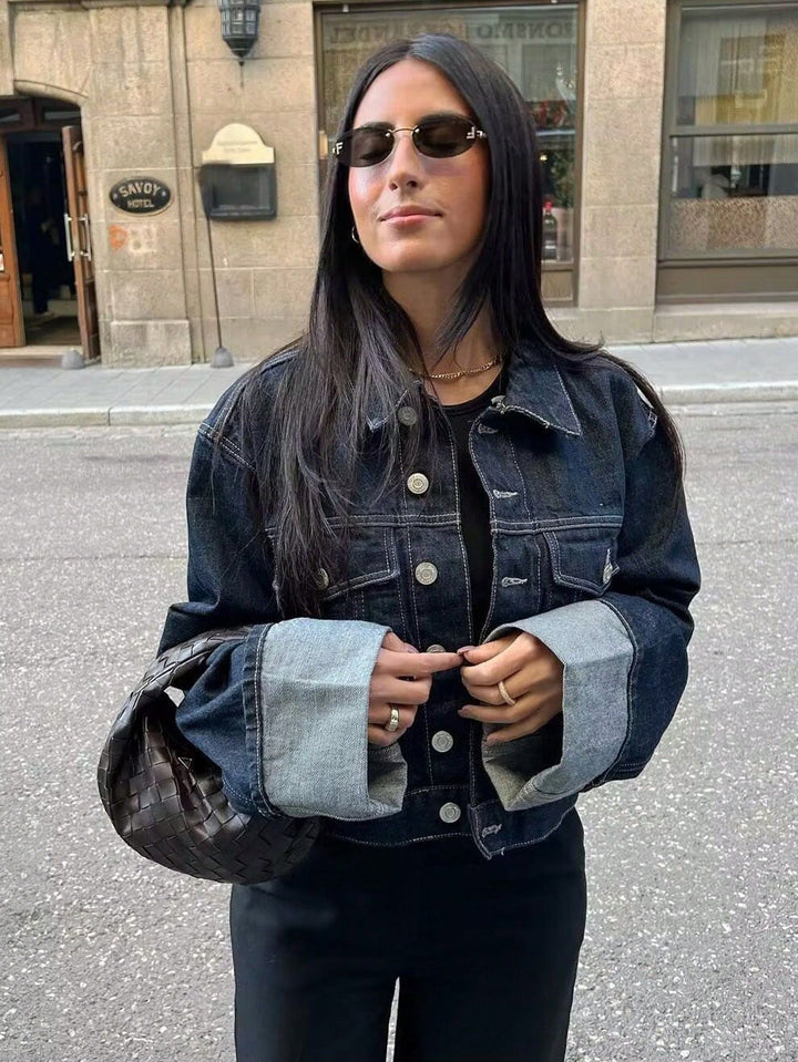 Meadow Rolled-Up Long Sleeve Jacket