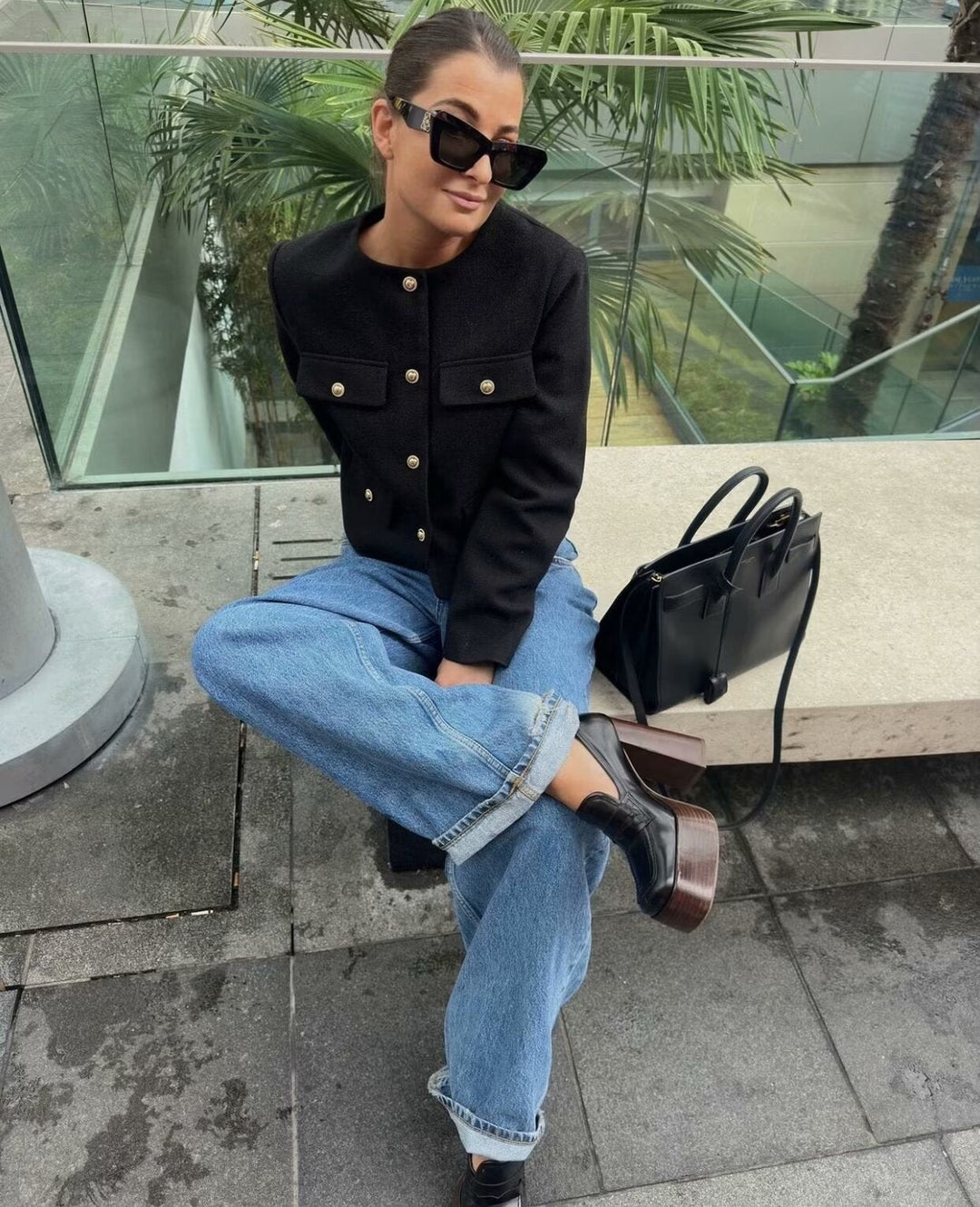 Megan Cropped Jacket