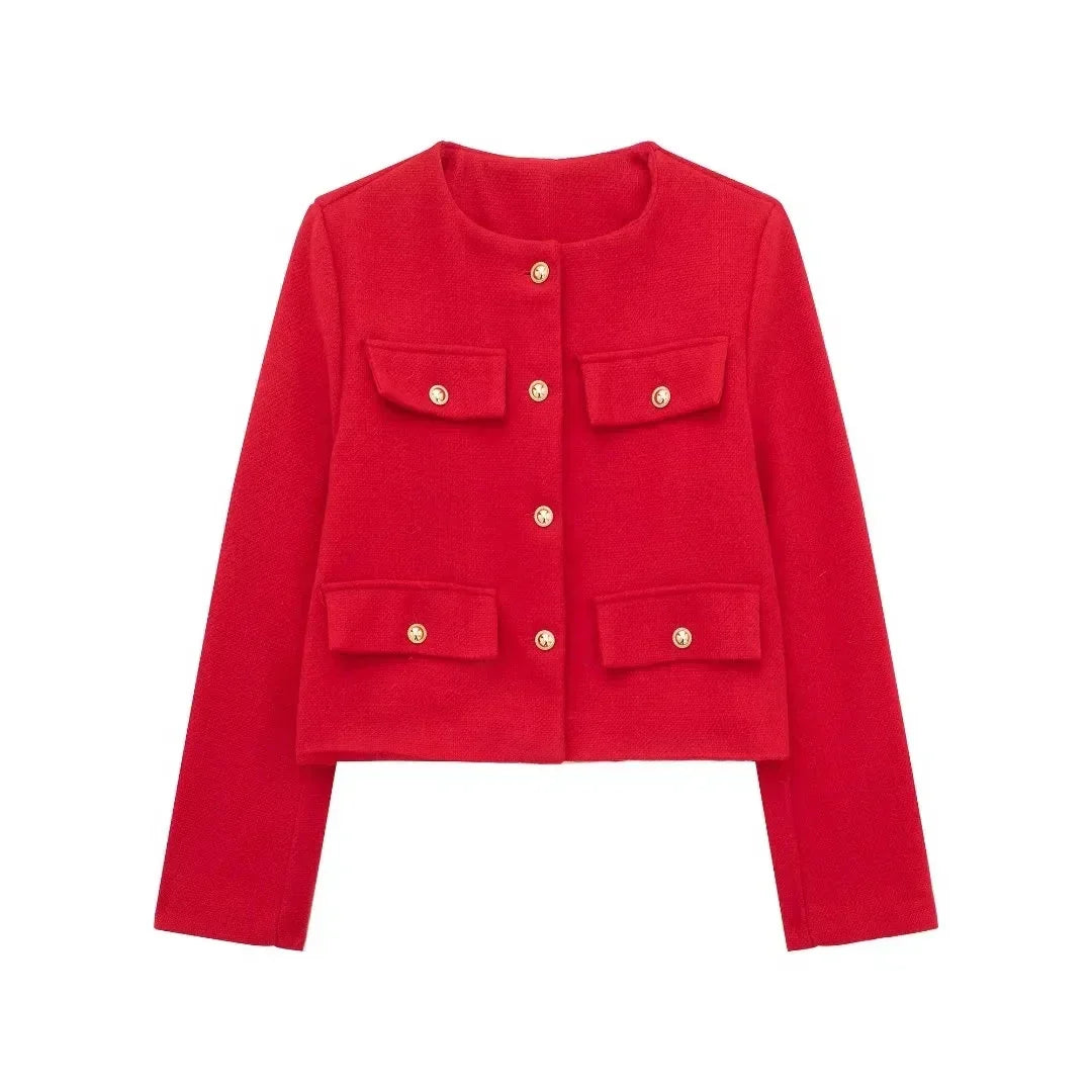 Megan Cropped Jacket