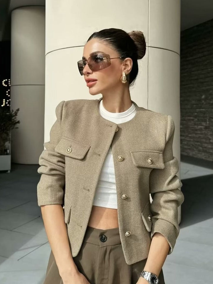 Megan Cropped Jacket