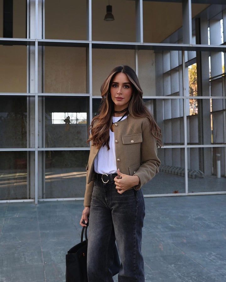 Megan Cropped Jacket