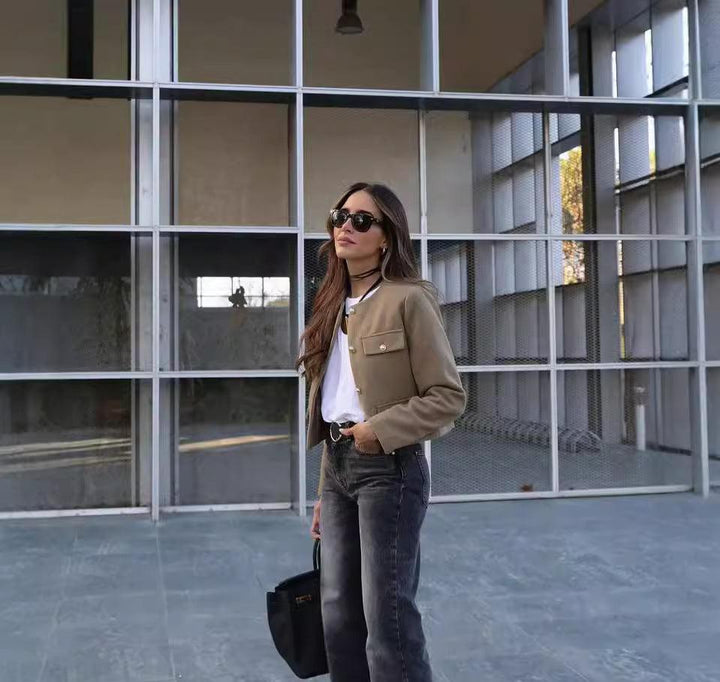 Megan Cropped Jacket