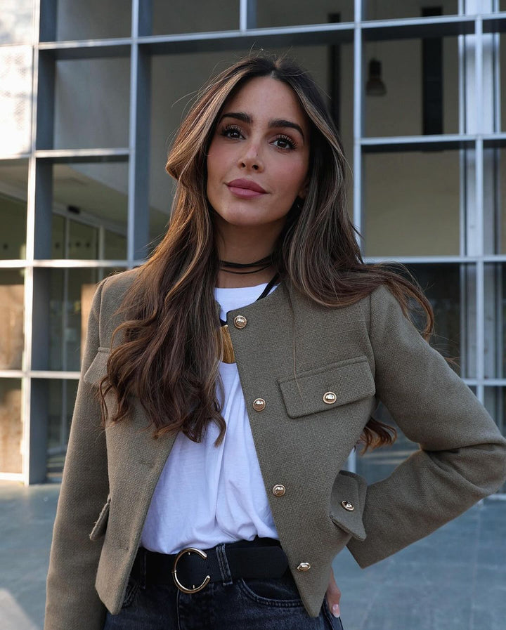 Megan Cropped Jacket