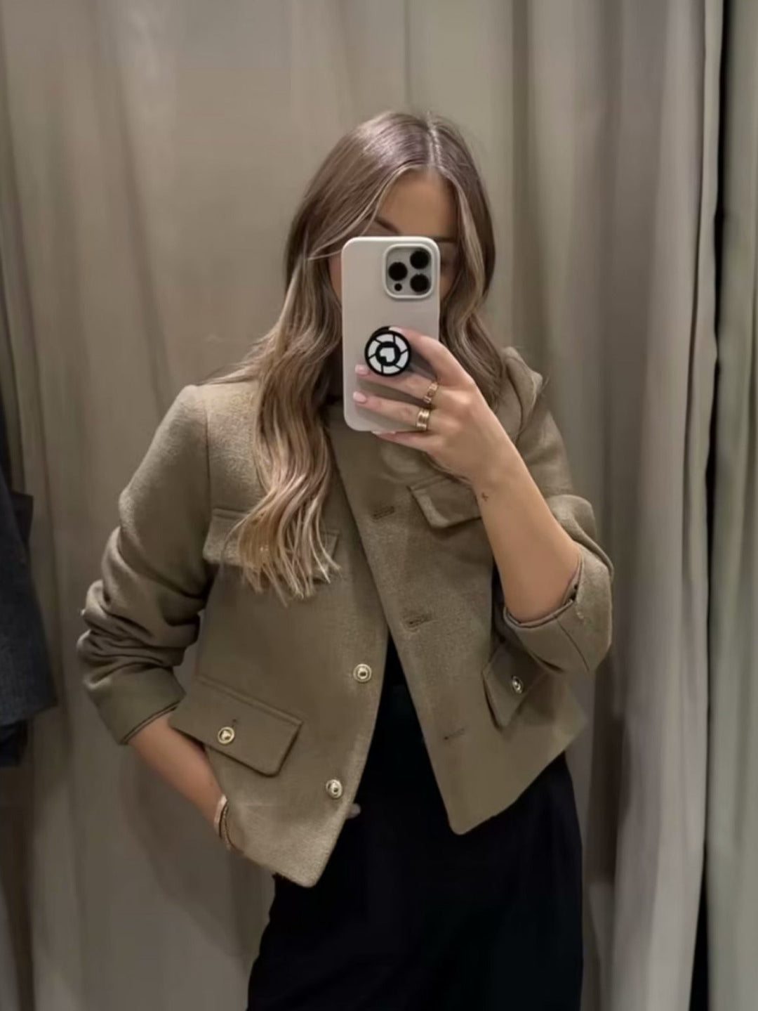 Megan Cropped Jacket