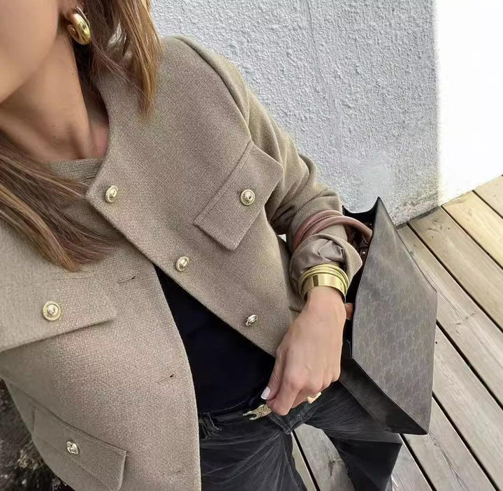 Megan Cropped Jacket