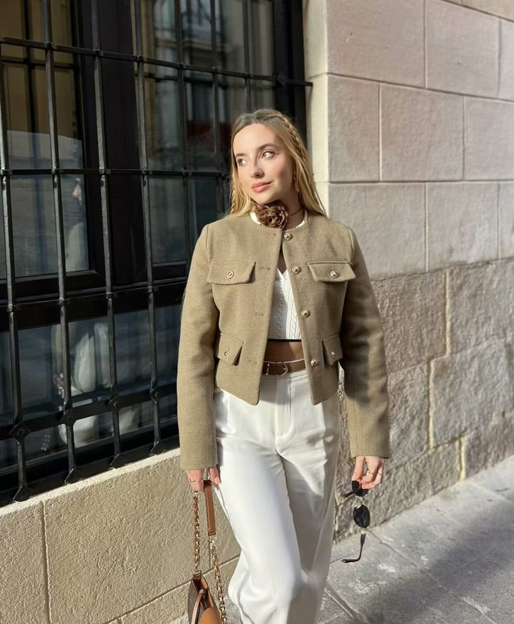 Megan Cropped Jacket