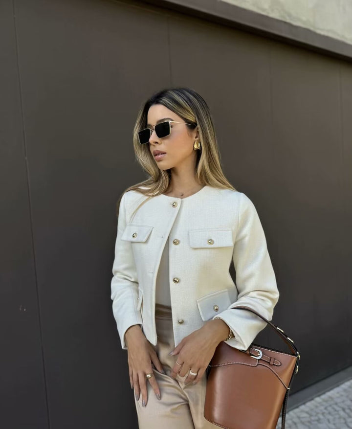 Megan Cropped Jacket