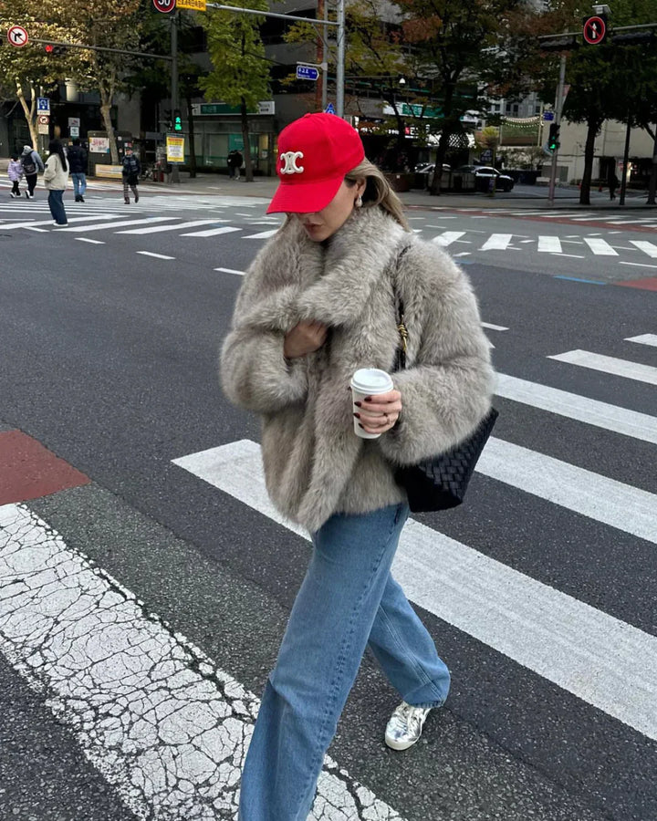 Abigail Faux Fur Coat