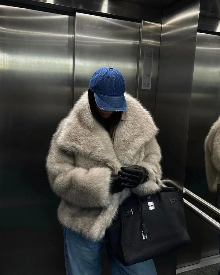 Abigail Faux Fur Coat