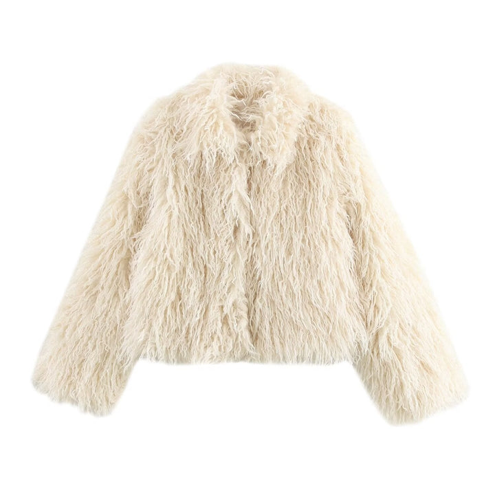 Dream Long Sleeve Fur Coat