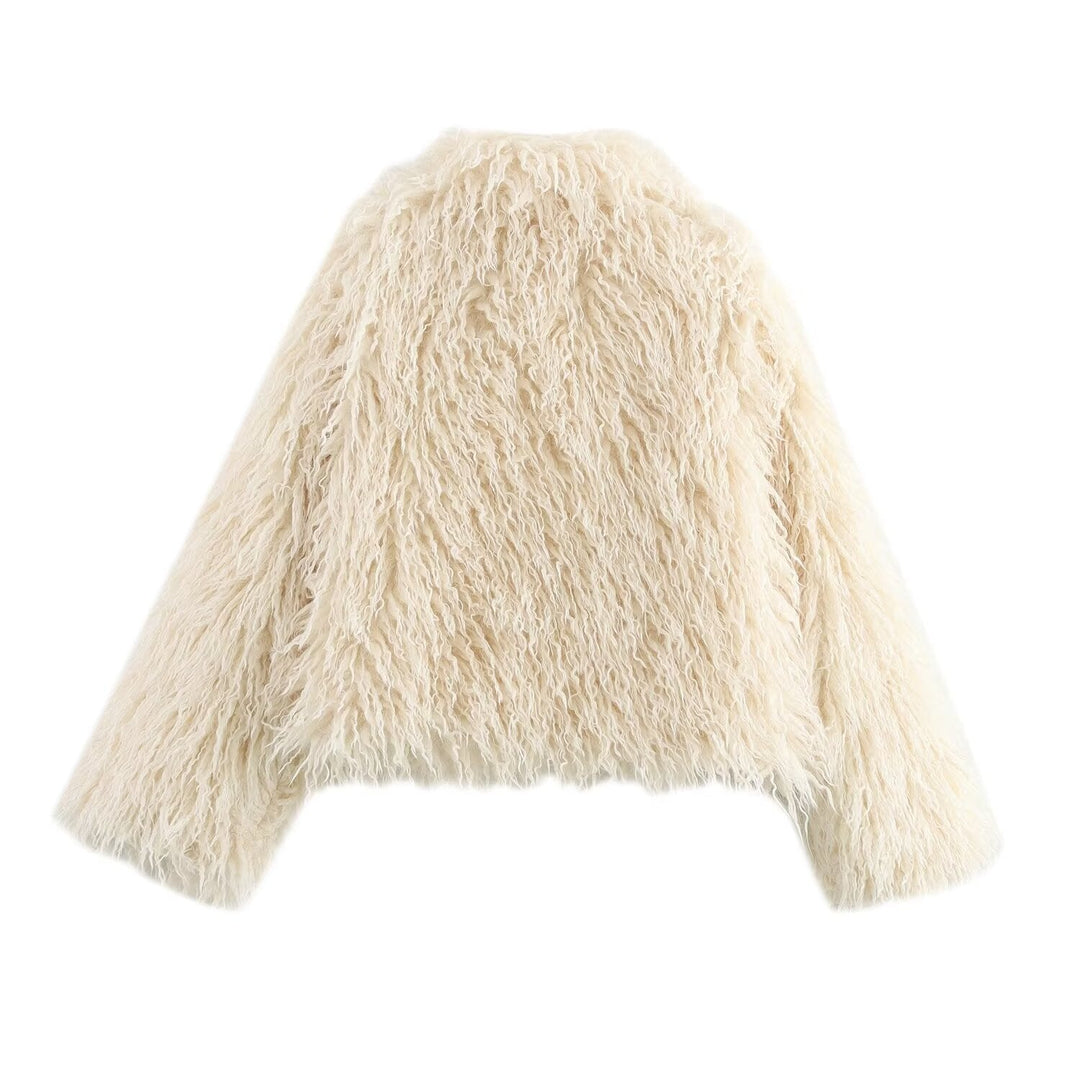 Dream Long Sleeve Fur Coat