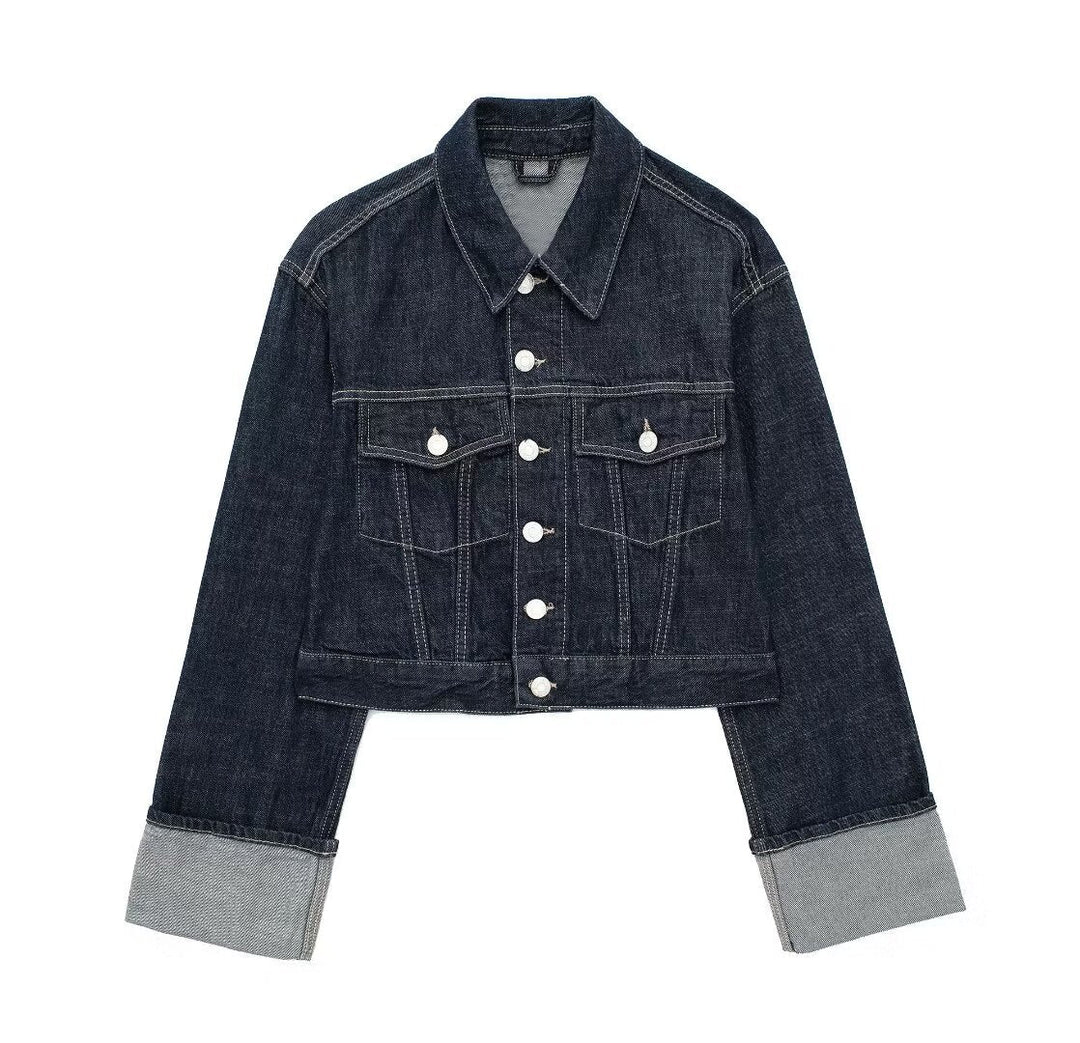 Meadow Rolled-Up Long Sleeve Jacket