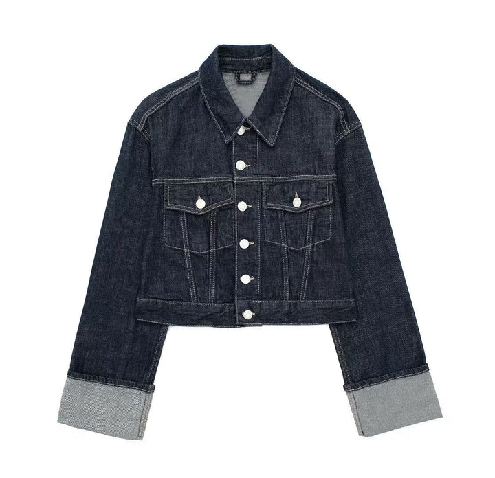 Meadow Rolled-Up Long Sleeve Jacket